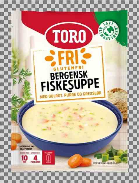 Bilde av Toro glutenfri Bergensk fiskesuppe. Bilde av Toro glutenfri Bergensk fiskesuppe.