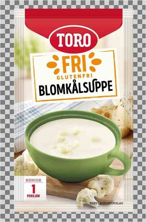 Bilde av Toro glutenfri blomkålsuppe porsjon. Bilde av Toro glutenfri blomkålsuppe porsjon.
