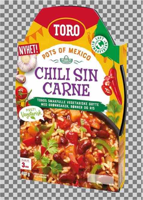 Bilde av Toro chili sin carne ferdig. Bilde av Toro chili sin carne ferdig.