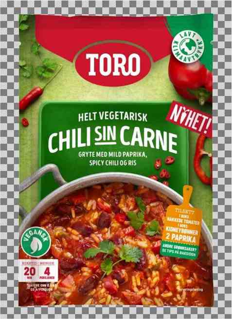 Bilde av Toro chili sin carne pose. Bilde av Toro chili sin carne pose.