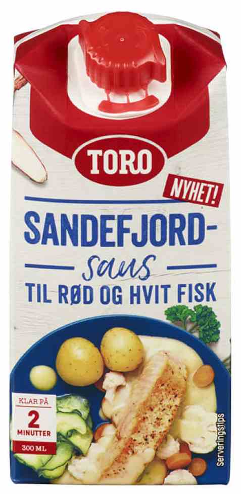 Bilde av Toro ferdig sandefjordsaus. Bilde av Toro ferdig sandefjordsaus.