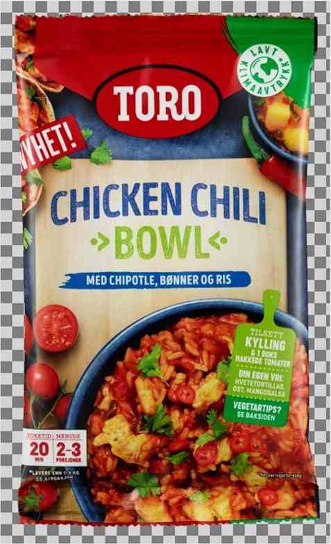 Bilde av Toro Chicken Chili Bowl. Bilde av Toro Chicken Chili Bowl.