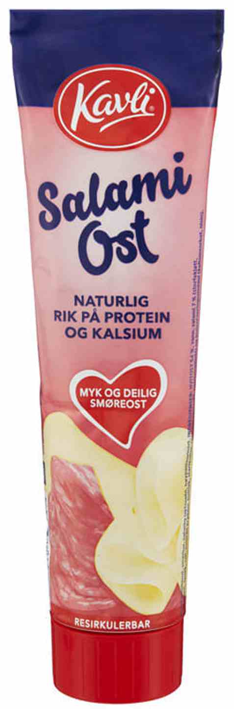 Bilde av Kavli salamiost tube. Bilde av Kavli salamiost tube.