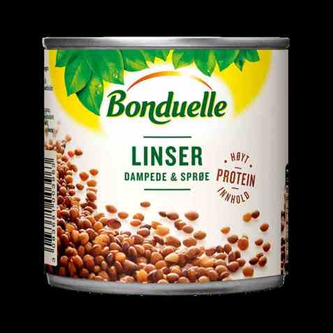 Bilde av Bonduelle linser. Bilde av Bonduelle linser.