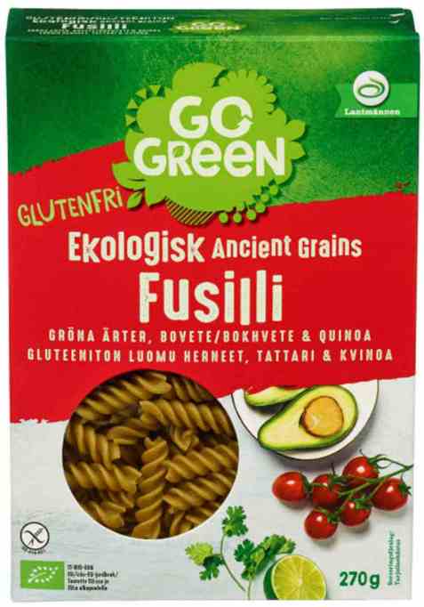 Bilde av GoGreen fusilli ertepasta. Bilde av GoGreen fusilli ertepasta.