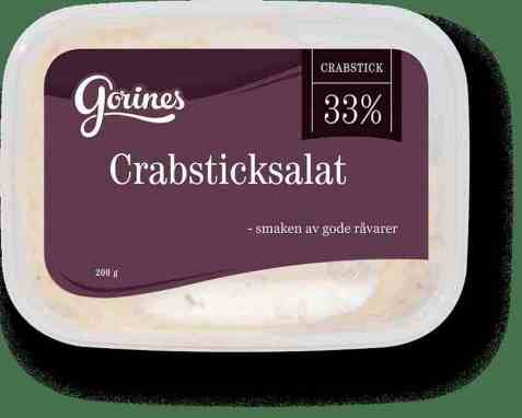 Bilde av Gorines Crabsticksalat hjemmelaget 200gr. Bilde av Gorines Crabsticksalat hjemmelaget 200gr.