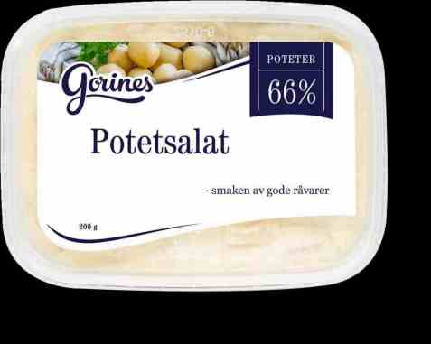 Bilde av Gorines Potetsalat hjemmelaget 200gr. Bilde av Gorines Potetsalat hjemmelaget 200gr.