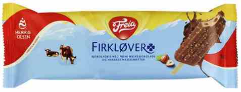 Bilde av Hennig Olsen freia firkløveris. Bilde av Hennig Olsen freia firkløveris.