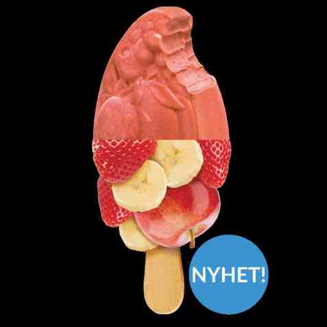 Bilde av Isbilen NU Smoothie Jordbær, banan og eple. Bilde av Isbilen NU Smoothie Jordbær, banan og eple.