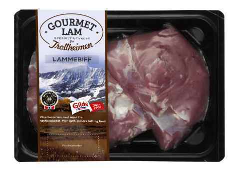 Bilde av Gilde gourmetlam Lammebiff. Bilde av Gilde gourmetlam Lammebiff.