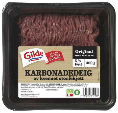 Bilde av Gilde Karbonadedeig.