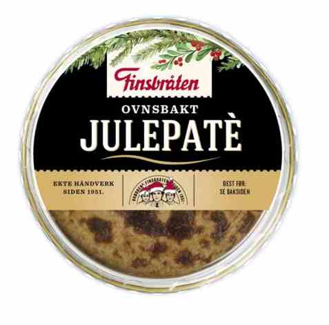 Bilde av Finsbråten ovnsbakt julepate 175gr. Bilde av Finsbråten ovnsbakt julepate 175gr.