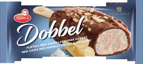 Bilde av Isbjørn Is Ekselence Dobbel Chips. Bilde av Isbjørn Is Ekselence Dobbel Chips.