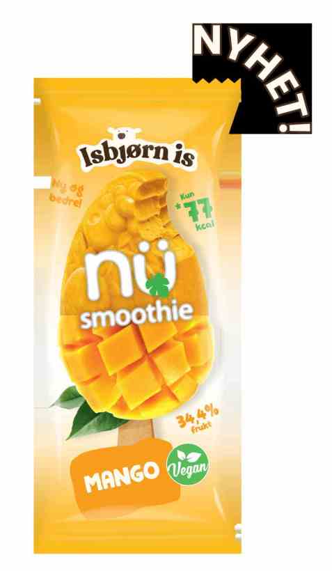 Bilde av Isbjørn Is Nü Smoothie Mango.