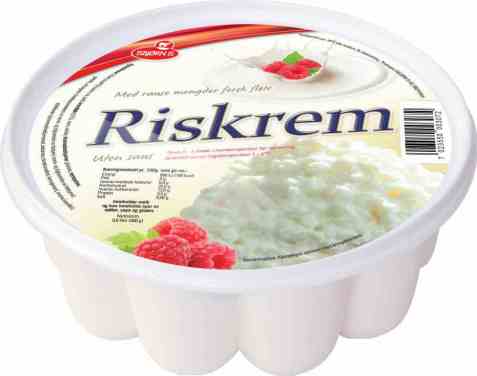 Bilde av Isbjørn Is riskrem. Bilde av Isbjørn Is riskrem.