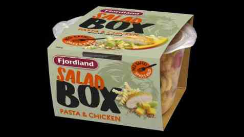 Bilde av Fjordland salad box Pasta & Chicken Salad. Bilde av Fjordland salad box Pasta & Chicken Salad.