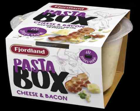 Bilde av Fjordland pasta box Cheese & Bacon. Bilde av Fjordland pasta box Cheese & Bacon.