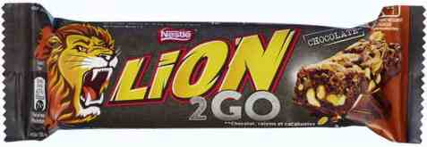 Bilde av Nestle Lion 2go chocolate 33gr.