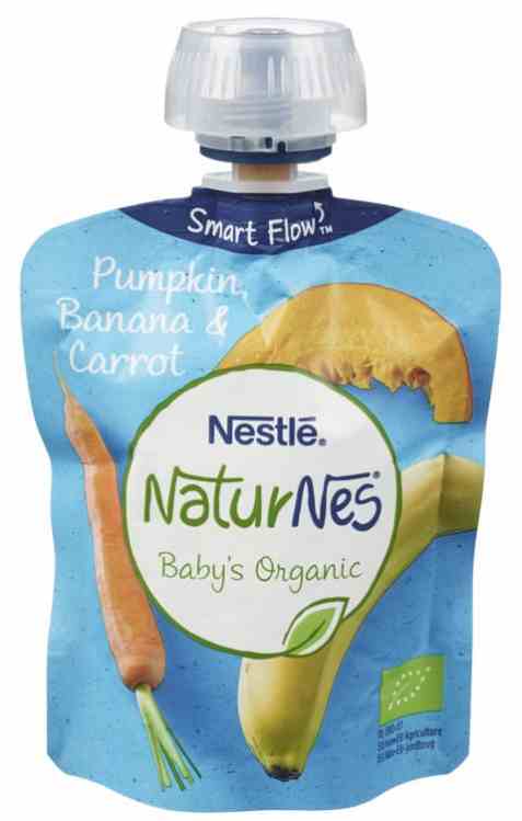 Bilde av Nestlé naturnes økologisk smoothie pumpkin og carrot. Bilde av Nestlé naturnes økologisk smoothie pumpkin og carrot.