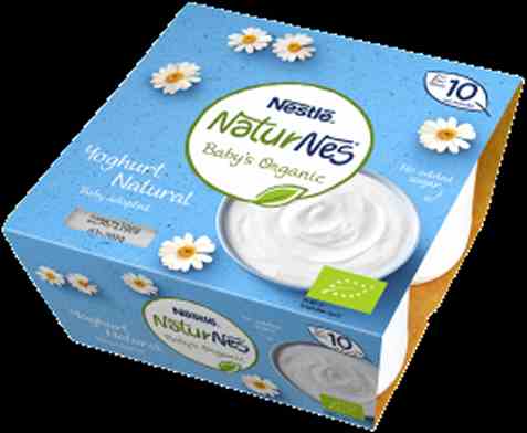 Bilde av Nestle Naturnes Yoghurt Natural 10m 360g.