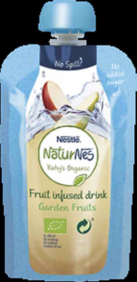 Bilde av Nestle naturnes økologisk Fruktdrikk garden Fruits.