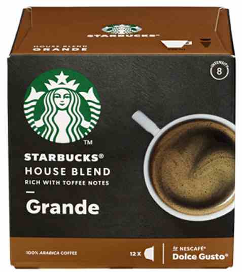 Bilde av Starbucks house blend X12. Bilde av Starbucks house blend X12.