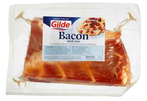 Bilde av Gilde Bacon med svor. Bilde av Gilde Bacon med svor.