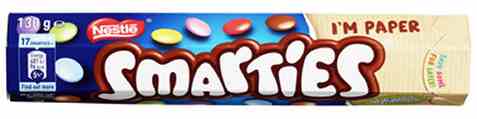 Bilde av Nestle smarties giant tube 130gr. Bilde av Nestle smarties giant tube 130gr.