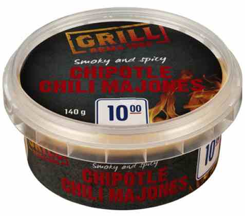 Bilde av Rema 1000 Chipotle chilimajones 140gr. Bilde av Rema 1000 Chipotle chilimajones 140gr.