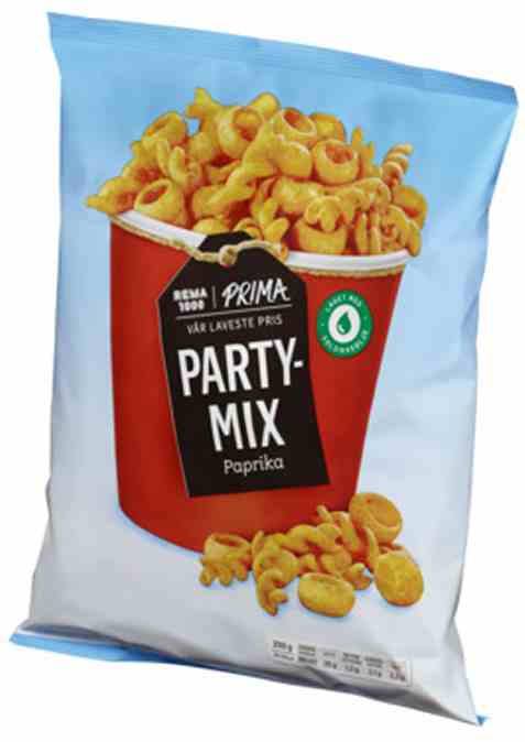 Bilde av Rema 1000 prima Partymix Paprika 200g.
