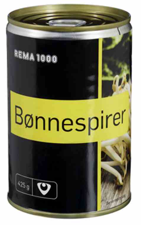 Bilde av Rema 1000 Bønnespirer 425g.