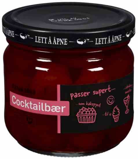 Bilde av Rema 1000 Coctailbær 230gr. Bilde av Rema 1000 Coctailbær 230gr.