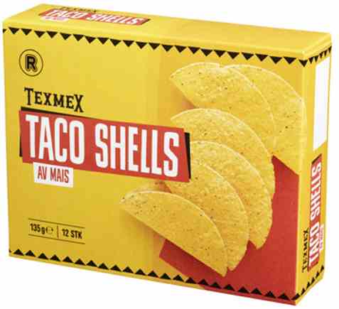 Bilde av Rema 1000 taco shells 135g. Bilde av Rema 1000 taco shells 135g.