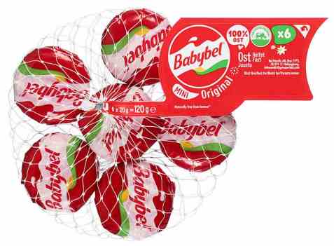Bilde av Babybel mini oster. Bilde av Babybel mini oster.
