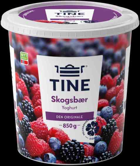 Bilde av Tine Yoghurt Skogsbær 850 gr. Bilde av Tine Yoghurt Skogsbær 850 gr.