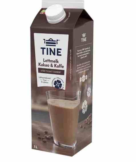 Bilde av Tine LettMelk Kakao og kaffe. Bilde av Tine LettMelk Kakao og kaffe.