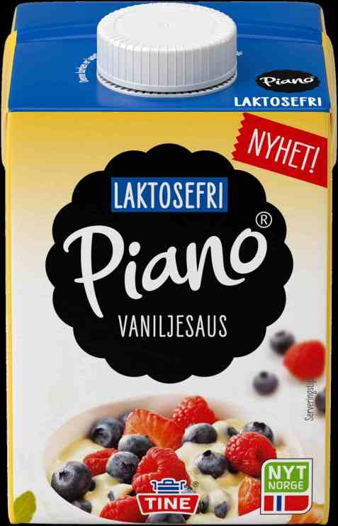 Bilde av Tine Piano Vaniljesaus laktosefri. Bilde av Tine Piano Vaniljesaus laktosefri.