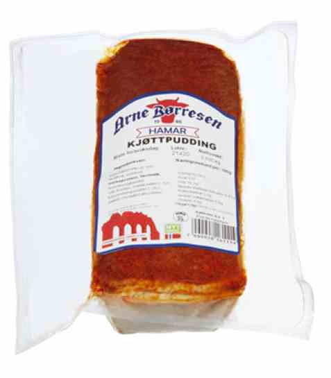 Bilde av Arne Børresen Kjøttpudding 500gr. Bilde av Arne Børresen Kjøttpudding 500gr.