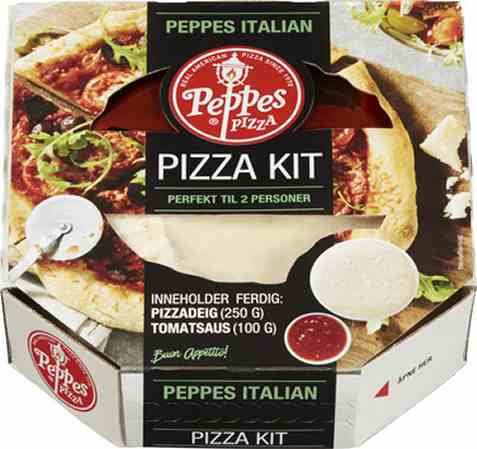 Bilde av Peppes Italian Pizzakit med Bunn & Tomatsaus 350g. Bilde av Peppes Italian Pizzakit med Bunn & Tomatsaus 350g.