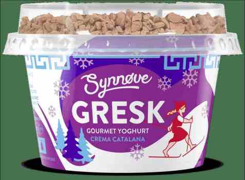 Bilde av Synnøve Gresk Gourmet Crema Catalana. Bilde av Synnøve Gresk Gourmet Crema Catalana.