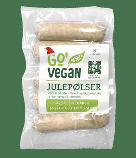 Bilde av Go vegan Julepølser. Bilde av Go vegan Julepølser.
