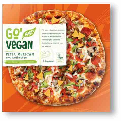 Bilde av Go Vegan Pizza Mexican 560gr. Bilde av Go Vegan Pizza Mexican 560gr.