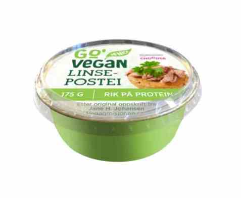 Bilde av Go Vegan linsepostei 175g. Bilde av Go Vegan linsepostei 175g.