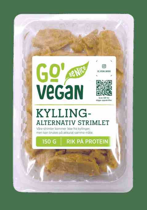 Bilde av Go Vegan Kyllingalternativ, strimlet. Bilde av Go Vegan Kyllingalternativ, strimlet.