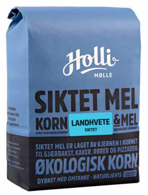 Bilde av Holli Mølle Landhvete Siktet økologisk. Bilde av Holli Mølle Landhvete Siktet økologisk.
