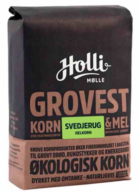 Bilde av Holli Mølle Svedjerug Helkorn økologisk. Bilde av Holli Mølle Svedjerug Helkorn økologisk.