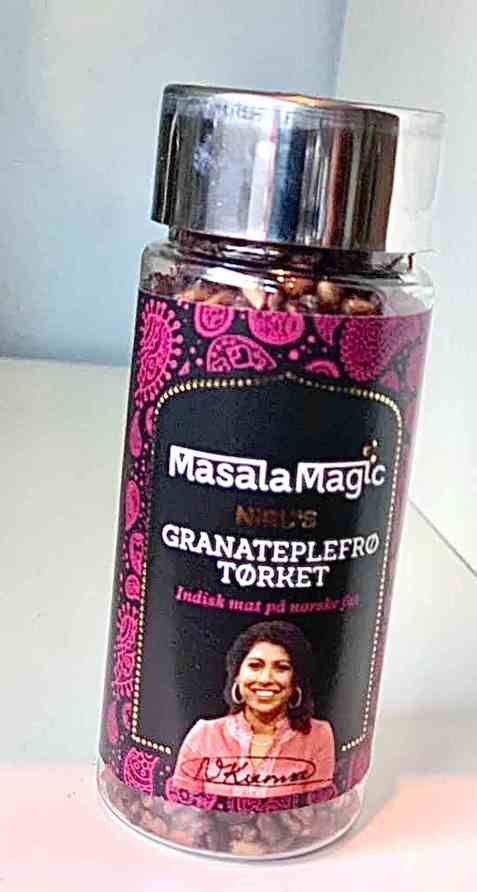 Bilde av Masalamagic Nirus granateplefrø. Bilde av Masalamagic Nirus granateplefrø.
