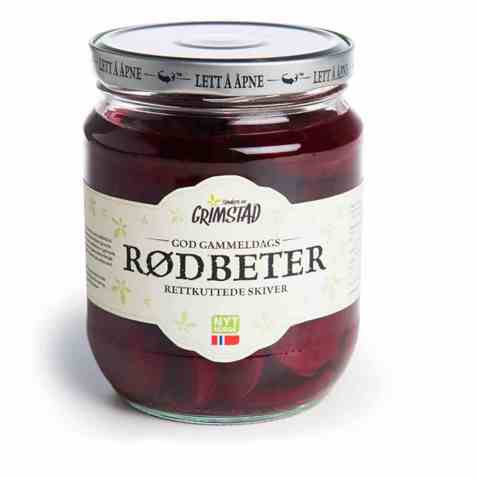 Bilde av Grimstad God Gammeldags Rødbeter 585g. Bilde av Grimstad God Gammeldags Rødbeter 585g.