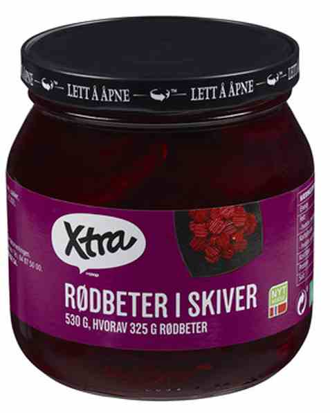 Bilde av Coop Xtra rødbeter 530g. Bilde av Coop Xtra rødbeter 530g.