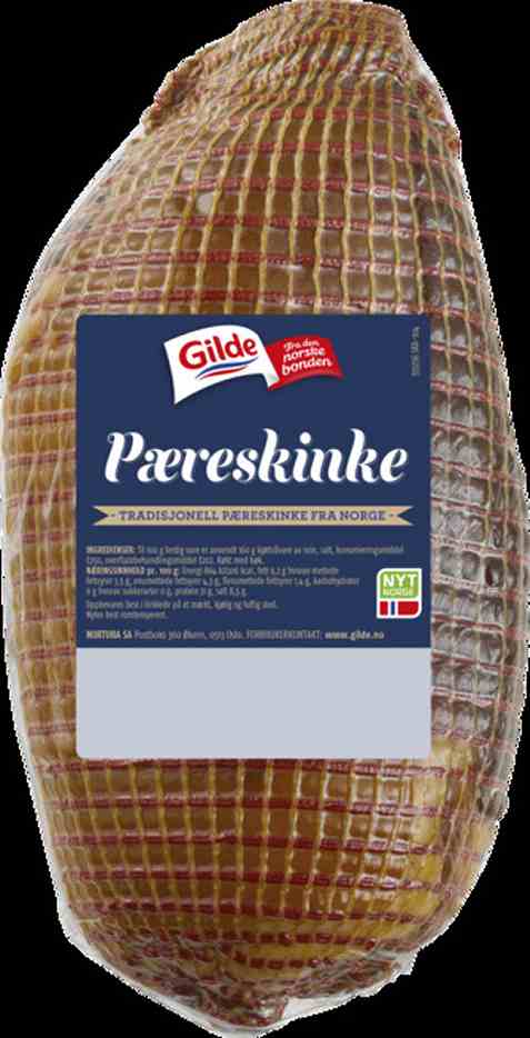 Bilde av Gilde Pæreskinke hel. Bilde av Gilde Pæreskinke hel.